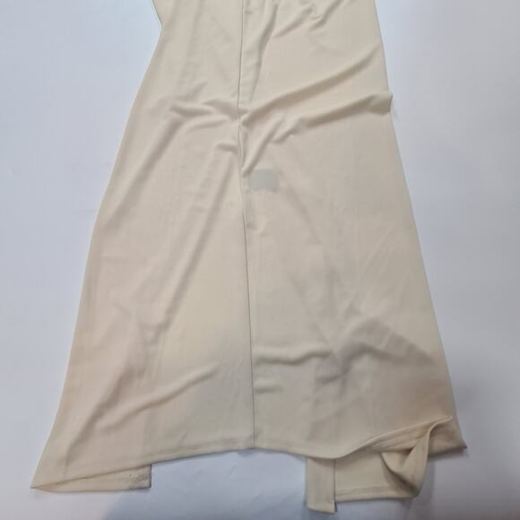 Michael Costello x REVOLVE Bowery Maxi Dress in Cream Small - Picture 10 of 14